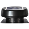 solar fan black